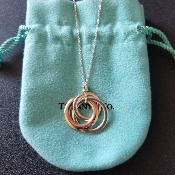 Tiffany & Co. Rubedo Interlocking Circle Necklace